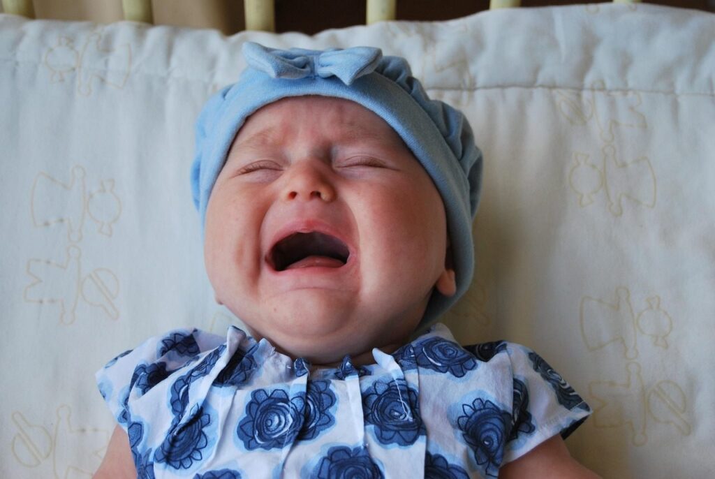 Como acalmar bebé a chorar